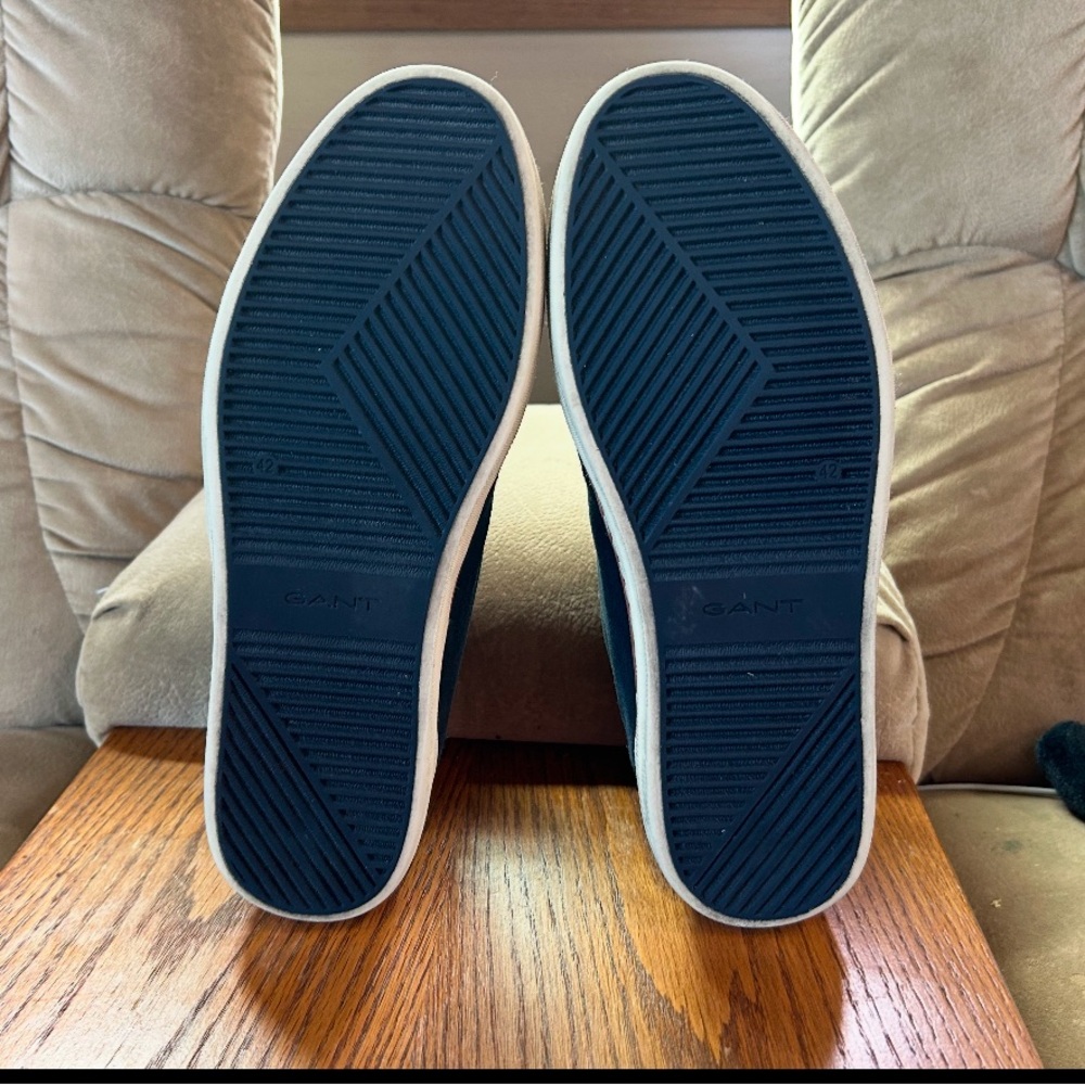 Blue suede GANT shoes
